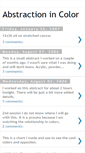 Mobile Screenshot of abstractionincolor.blogspot.com