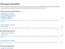 Tablet Screenshot of focusedjournalist.blogspot.com