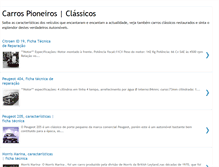 Tablet Screenshot of carrospioneiros.blogspot.com