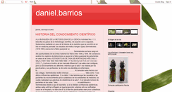 Desktop Screenshot of danielfabianbarrios.blogspot.com