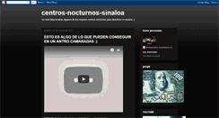 Desktop Screenshot of centros-nocturnos-sinaloa.blogspot.com