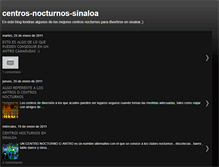 Tablet Screenshot of centros-nocturnos-sinaloa.blogspot.com