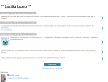 Tablet Screenshot of lucilialuana.blogspot.com