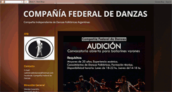 Desktop Screenshot of ciafederaldedanzas.blogspot.com