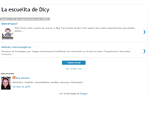 Tablet Screenshot of dicyescuela.blogspot.com