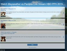 Tablet Screenshot of mayweather-vs-manny-pacquia-live-stre.blogspot.com