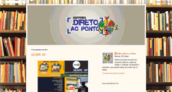 Desktop Screenshot of editoradiretoaoponto.blogspot.com