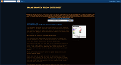 Desktop Screenshot of online2getmoney.blogspot.com