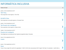 Tablet Screenshot of infoinclusiva.blogspot.com
