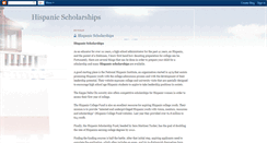 Desktop Screenshot of hispanic-scholarships.blogspot.com