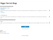 Tablet Screenshot of diggerderrick.blogspot.com
