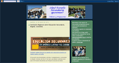 Desktop Screenshot of nuevasecundaria.blogspot.com