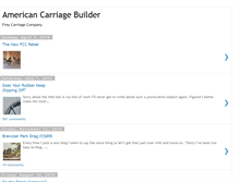 Tablet Screenshot of americancarriagebuilder.blogspot.com