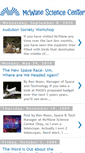Mobile Screenshot of mcwanesciencecenter.blogspot.com