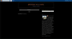 Desktop Screenshot of brendahilliard.blogspot.com