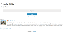 Tablet Screenshot of brendahilliard.blogspot.com