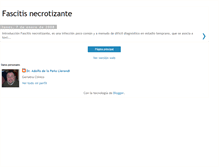 Tablet Screenshot of fascitisnecrotizante.blogspot.com
