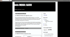 Desktop Screenshot of mobilmobilbaru.blogspot.com