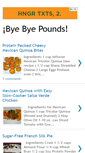 Mobile Screenshot of bye-byepounds.blogspot.com