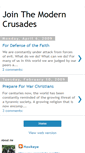 Mobile Screenshot of joinmoderncrusades.blogspot.com