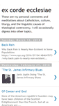 Mobile Screenshot of ex-corde-ecclesiae.blogspot.com