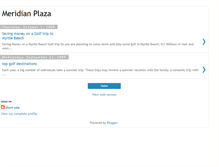 Tablet Screenshot of meridianplazamyrtlebeach.blogspot.com