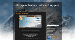 Desktop Screenshot of hackcollecting.blogspot.com