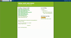 Desktop Screenshot of danghoaibaongoc.blogspot.com