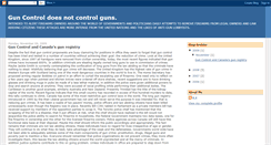Desktop Screenshot of guncontrolaroundtheworld.blogspot.com