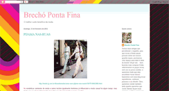 Desktop Screenshot of brechopontafina.blogspot.com