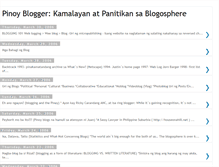 Tablet Screenshot of bloggingpinoy.blogspot.com