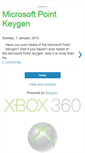 Mobile Screenshot of microsoftpointkeygen.blogspot.com
