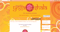 Desktop Screenshot of mysticyogashala.blogspot.com