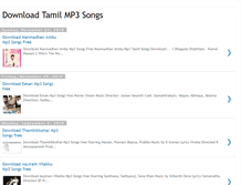 Tablet Screenshot of mp3tamilsongs.blogspot.com