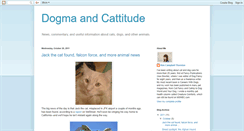Desktop Screenshot of dogmaandcattitude.blogspot.com