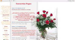 Desktop Screenshot of encuestaspagas.blogspot.com