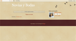 Desktop Screenshot of blognoviasybodas.blogspot.com