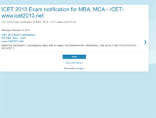 Tablet Screenshot of icet2013-14.blogspot.com