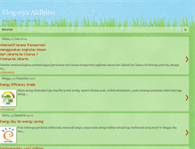 Tablet Screenshot of aldhino.blogspot.com