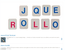 Tablet Screenshot of joquerollo.blogspot.com