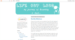 Desktop Screenshot of courtneyslifeoutloud.blogspot.com