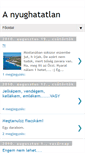 Mobile Screenshot of hajnaljanos.blogspot.com