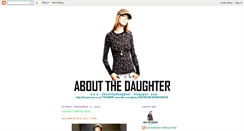 Desktop Screenshot of aboutthedaughter.blogspot.com