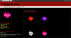 Desktop Screenshot of magenttafilms.blogspot.com
