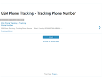 Tablet Screenshot of gsm-phone-tracking.blogspot.com