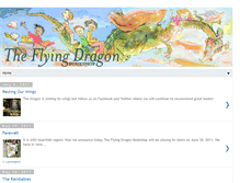 Tablet Screenshot of flyingdragonbookshop.blogspot.com