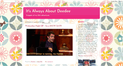 Desktop Screenshot of deedee4ever.blogspot.com