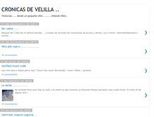 Tablet Screenshot of cronicasdevelilla.blogspot.com