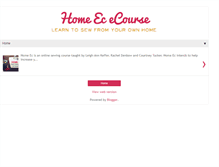 Tablet Screenshot of homeeconline.blogspot.com
