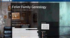 Desktop Screenshot of fellergenealogy.blogspot.com